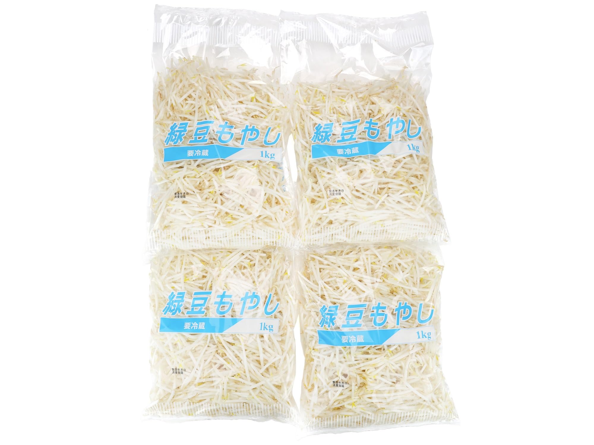 もやしページ Amazon.co.jp: 業務用 ミヤジフーズ（株） 緑豆もやし 1.0kg 4入